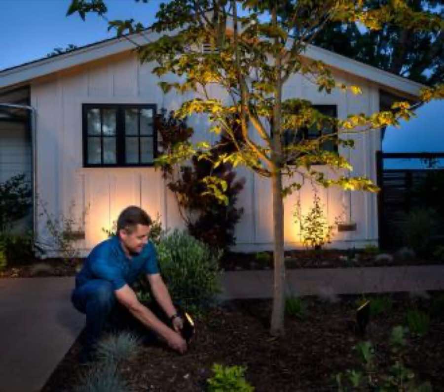 Outdoor Lighting Project near Colleyville