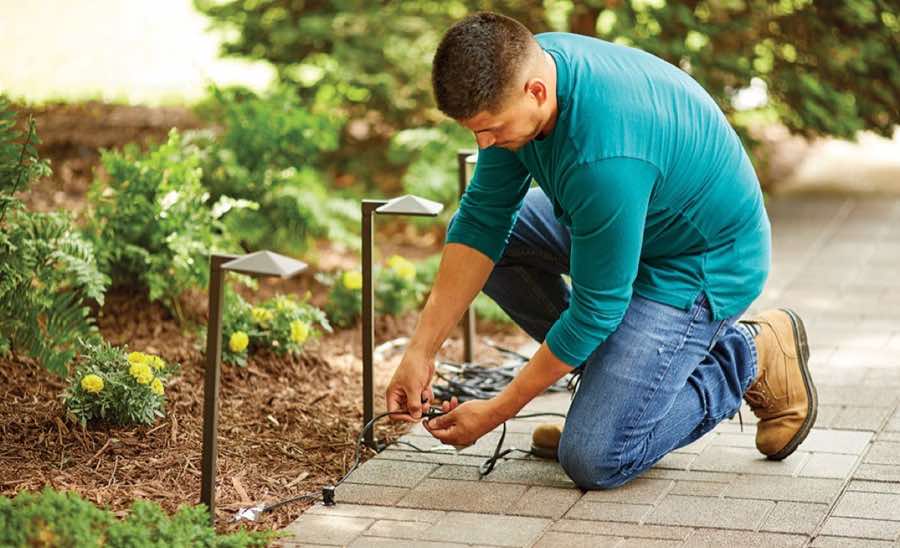 Landscape Illumination near Colleyville